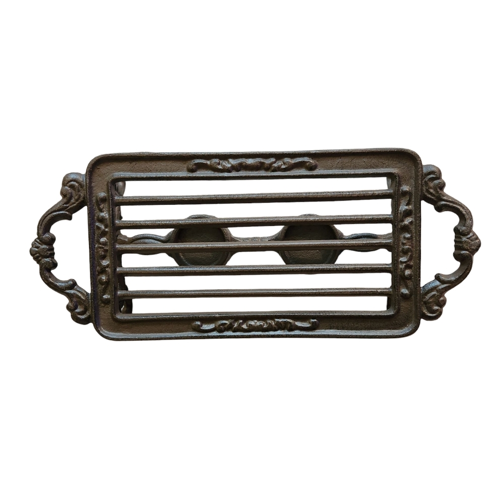 At Home America Cast Iron Tea Light Warming Stand NIB